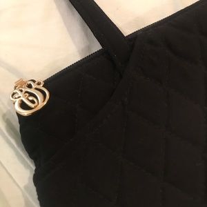 Vera Bradley black quilted handbag ~ never used